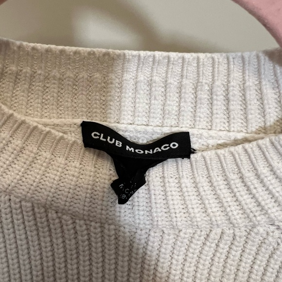 CLUB MONACO white mock neck xs - Picture 3 of 3